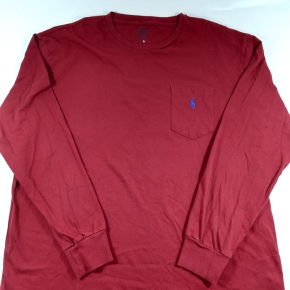 POLO RALPH LAUREN VINTAGE SINGLE STITCH LS SHIRT - Picture 1 of 5